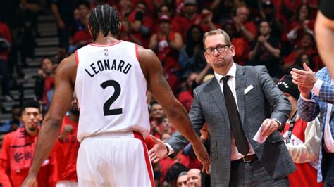 Nick Nurse recalls Kawhi Leonard's first vocal moment during his 